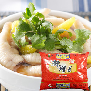 包邮 天鱼 宝鼎辣糟卤300ml 5包袋装 辣糟鸡 辣糟门腔 辣糟肉