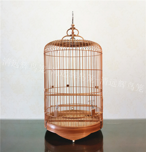 清远辉鸟笼芙蓉笼 小黑白鸟笼 高身小型飞笼 带青 60支-64支-68支