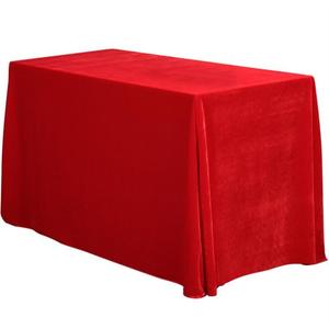 相声道具桌布活动红桌布砸金蛋桌布红色金丝绒布台布大红色3.2米