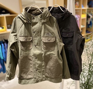 三土在日本 22ss tnf日版北面firefly jacket 耐火连帽外套 童装