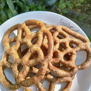 韶关特产客家传统贺年礼纯手工糖环梅花酥套环香炸小吃糕点零食