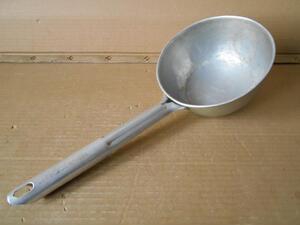 70-80年代金鸡铝制老水舀子 饮水用具 旧水勺 影视道具 橱窗陈设