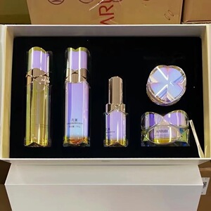 丸美晶致赋颜奢宠系列五件套 晶雕精粹露  乳  精华液 霜 眼霜