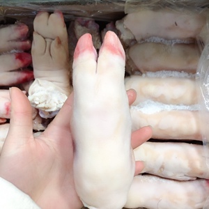 带筋猪蹄新鲜冷冻小猪蹄前后混装猪爪整箱20斤40个左右猪手生猪蹄