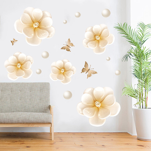 小清新墙贴画客厅卧室房间宿舍墙上贴纸温馨墙面装饰墙纸自粘4人付款