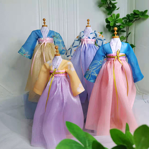 芭比娃娃衣服少儿服装设计材料包diy画室机构小学生六分之一汉服