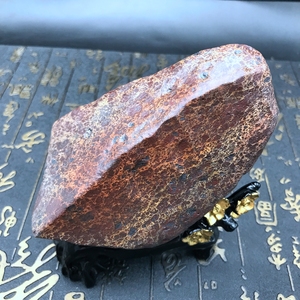 平云阁天宝石新疆哈密巴里坤伊吾花伊丁石铁陨石天然原石摆件7y-8