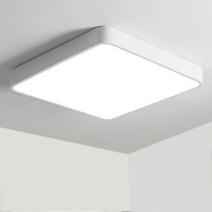 led正方形温馨卧室吸顶灯现代简约超薄客厅的灯走廊玄关过道灯具