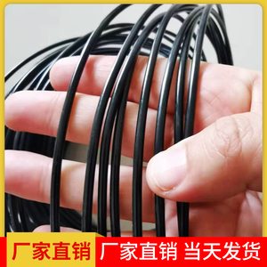 3.0mm包塑铁丝电镀锌铁扎丝电光缆捆扎pvc绑丝条扎线扎带铁丝扎丝