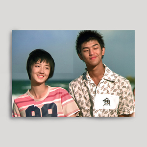 《蓝色大门》9600dip高清海报桂纶镁陈柏霖青春电影宿舍卧室挂画