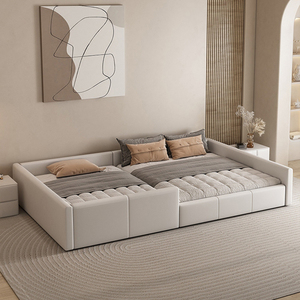 亲子床3米超大主卧大床超大一家四口4人拼接母子床加宽小床小户型