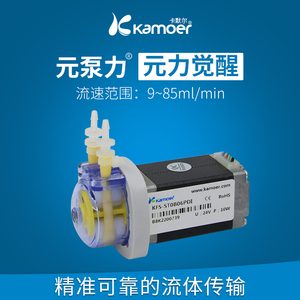 卡默尔蠕动泵步进电机泵耐腐蚀pump小型实验仪器PWM自吸泵24v水泵