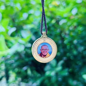 亚青 阿松上师活佛 见解脱法相挂件 装藏圣物