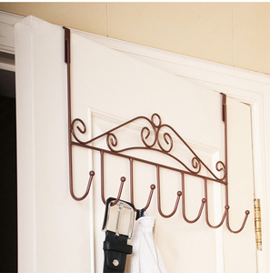 铁艺门后挂钩免钉浴室挂衣钩