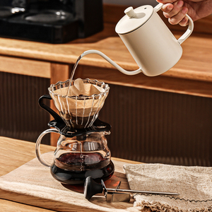 川岛屋手冲咖啡壶咖啡过滤杯不锈钢长嘴细口壶挂耳壶冲泡咖啡器具
