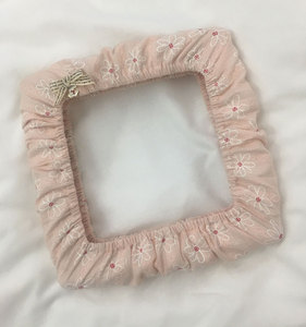 春三十娘 十字绣工具十字绣skc方绷千年o绷v绷绷套 粉底小白花