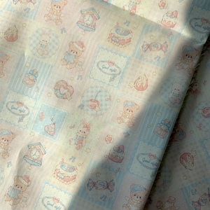 60高支棉「正版授权」甜梦安眠曲DIY手作娃衣布料数码印花布料