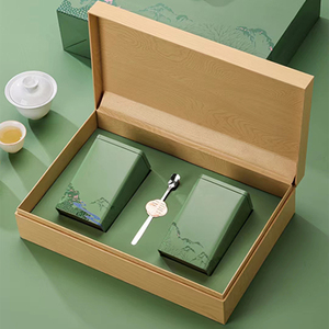 新款绿茶茶叶包装礼盒白茶绿茶半斤一斤通用铁罐厂家自销接受定制