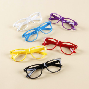 韩版时尚宝宝无镜片装饰眼镜框儿童框架眼镜小米钉男童女童眼镜框