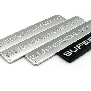 路虎揽胜运动版机械增压揽胜行政版supercharged增压车标后尾标志