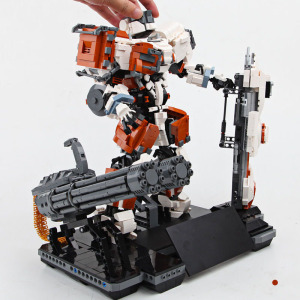 乐高灵笼机器人机甲moc周边成年男高难度巨大型高达模型拼装积木
