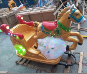 厂家直销2019新款儿童投币电动马摇摆机白云飞马双人摇摇车商用特