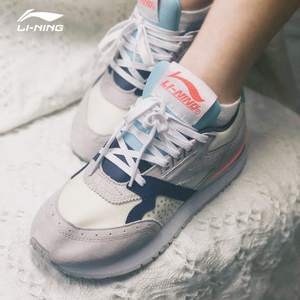 中国李宁001原点休闲鞋女2021夏季新款复古时尚潮流板鞋情侣男款