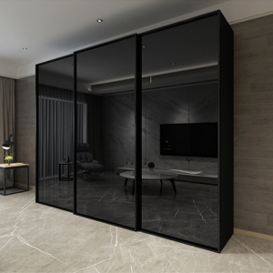 衣柜门定制推拉滑移门玻璃