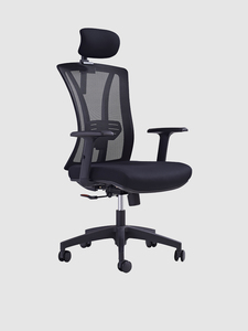 办公椅子靠背办公室久坐舒适会议室培训室员工固定扶手网布电脑椅