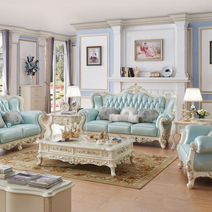 欧式沙发组合客厅成套奢华豪华家具套装组合全屋别墅法式真皮美式
