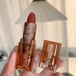 韩国 3ce亚克力口红丝绒显白唇膏砖红肉桂琥珀茶透明暮色雾气草莓