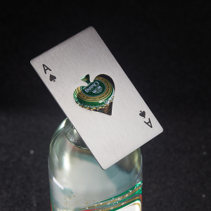 酒吧灵魂扑克开瓶器黑桃a个性开瓶器不锈钢开瓶器啤酒开瓶器