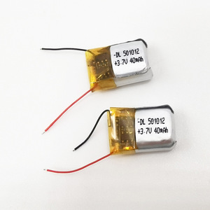 501012蓝牙TWS对耳电池 3.7V可充电聚合物 I7 I9S二代锂电池定 制