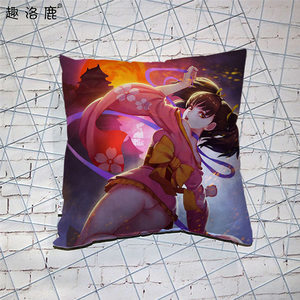 甲铁城的卡巴内瑞 生驹 无名  动漫周边方形抱枕靠垫枕头含枕心