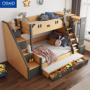 上下床双层床实木双人