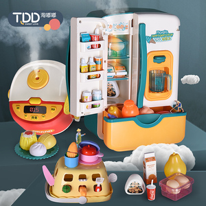 儿童玩具小熊冰箱