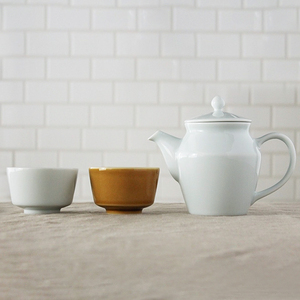 日本小野里奈×Miyama瑞瑞×深山和风素雅纯色茶壶煎茶杯清酒杯