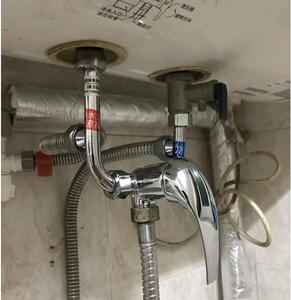 140人付款淘宝原装喷头恒温阀美的热水器混水阀龙头安装电热水器专用