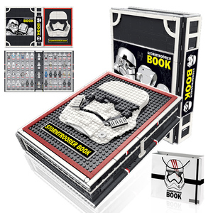 兼容乐高星球大战复仇者蝙蝠侠人仔积木书纪念册拼装益智玩具男孩