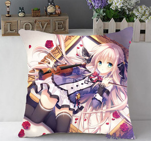 少女领域西园寺风莉抱枕 二次元宅男周边cos定制创意毕业生日礼物