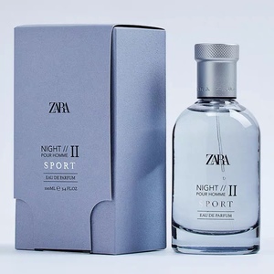 zara night pour homme ii sport 100ml12ml飒拉二号男士运动香水