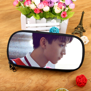 王俊凯 大容量 笔袋 铅笔盒 文具盒 化妆包 化妆袋 可定制定做