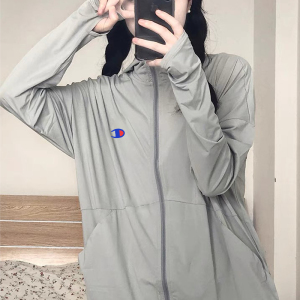 代购champion冠军防晒衣女夏季情侣薄款透气防晒运动服外套上衣男