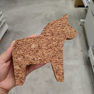 新品 宜家国内正品代购 云芬特 装饰品 软木马 圣诞装饰 家居摆件