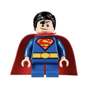 【lego乐高】超级英雄人仔 sh348 短腿超人 superman q版 76068