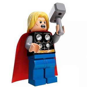 【lego乐高】超级英雄人仔 sh098 雷神 漫画版 老款绝版 76018