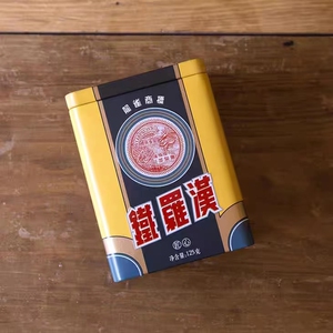 中华老字号龙雀匠心铁罗汉大红袍乌龙茶集泉茶莊铁罗汉罐装125克