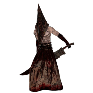 三角头手办寂静岭3d纸模型diy手工益智玩具手办摆件装饰