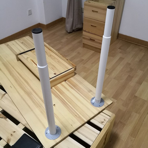 古桥微雨淘宝正品宜家代购奥勒夫桌腿可调节可伸缩利蒙办公书桌电脑