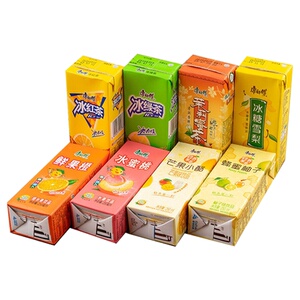 康师傅冰红茶柠檬味250ml*12/24盒装 冰绿茶冰糖雪梨茉莉蜜茶果汁